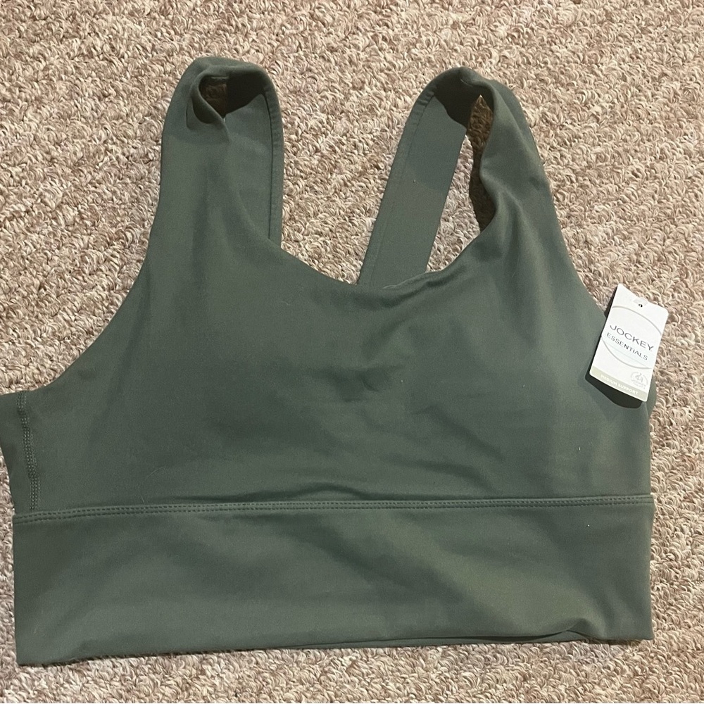 Jockey Women's Green Sports Bra